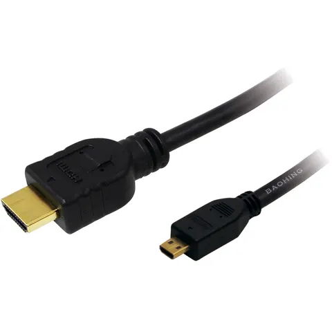 LogiLink HDMI Kabel, A-Stecker - D-Stecker Micro, 1,0 m – Bild 3