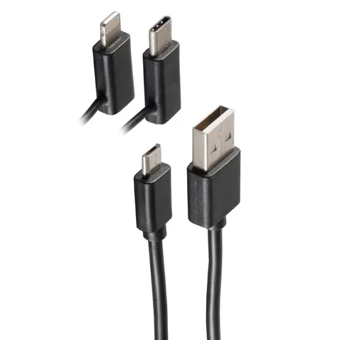 shiverpeaks BASIC-S Daten- & Ladekabel 3in1, 1,0 m – Bild 2