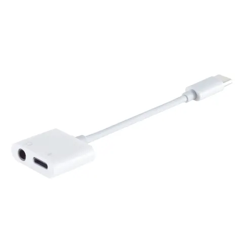 shiverpeaks BASIC-S Adapter, USB-C - 3,5 Klinke + USB-C – Bild 2