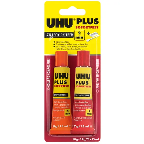 UHU 2 Komponenten-Kleber 35,0 g – Bild 2
