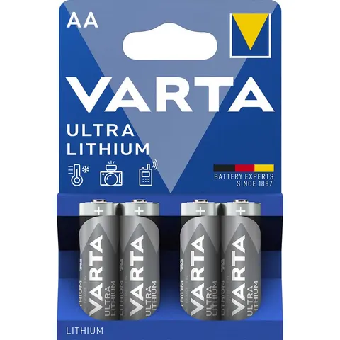 Varta Batterie LITHIUM AA 4St. – Bild 3