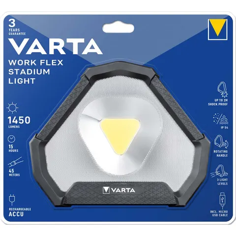 Varta Work Flex Schwarz, Weiß LED – Bild 4