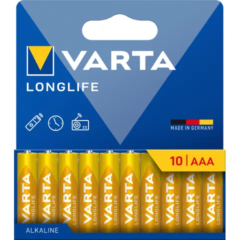 VARTA Longlife AAA Pack 10 – Bild 4