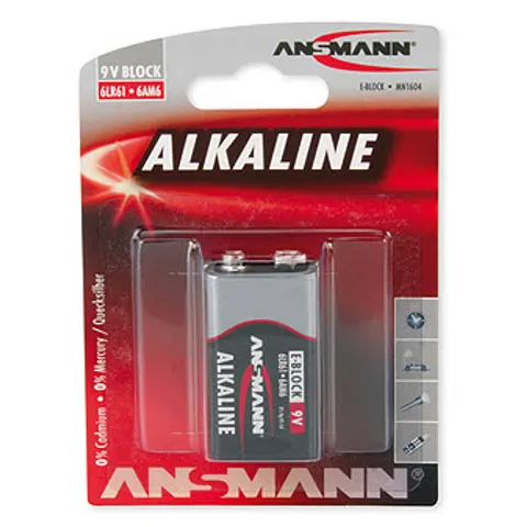 ANSMANN Alkaline , RED, Batterie, 9V E-Block – Bild 4