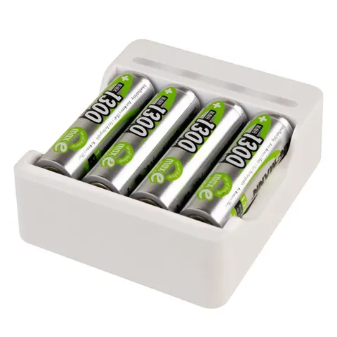 ANSMANN Akku-Ladegerät Basic IV + 4× AA 1300mAh – Bild 2