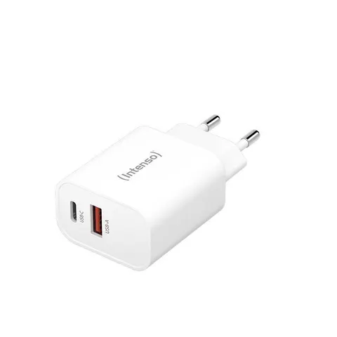 Intenso 30W USB-A, USB-C Ladegerät, weiß – Bild 3