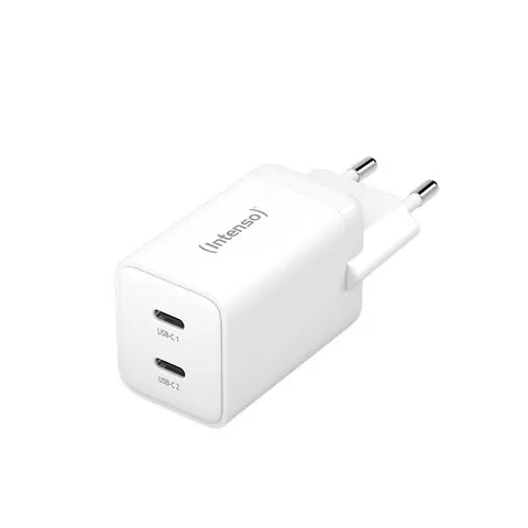 Intenso 40W 2x USB-C Ladegerät, weiß – Bild 3