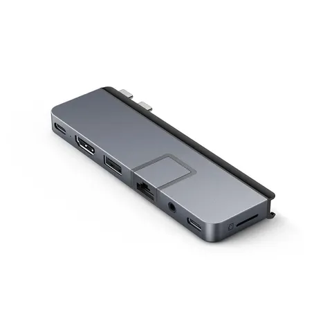 HyperDrive DUO PRO 7-in-2 USB-C Hub – Grau – Bild 3