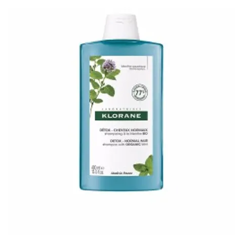 Klorane Bio-Aquatic-Mint-Shampoo 400 ml – Bild 2