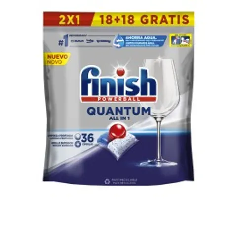 Finish Powerball Quantum Dishwasher 36 Tablets – Bild 2