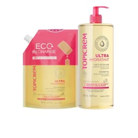 Topicrem Uh Shower Oil Case 2 Pcs – Bild 2