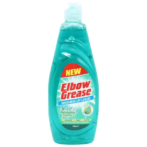 Elbow Grease Eucalyptus Washing Up Liquid 600ml – image 4