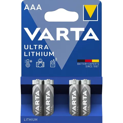 Varta 4x AAA Lithium Single-use battery – image 2