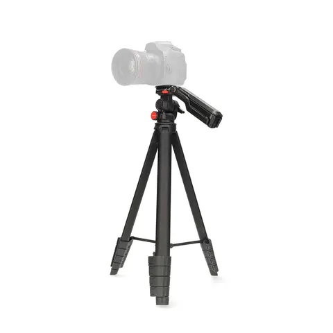 Nedis Tripod | Maximum load capacity: 3 kg | Minimum working height: 41.5 cm | Maximum working height: 160 cm | 5 Segments | Pan & Tilt | Travel bag – image 2