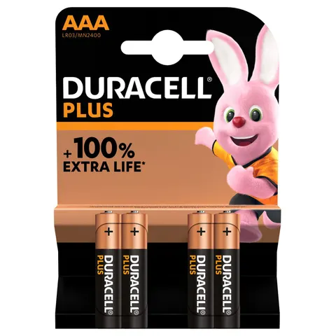 Duracell AAA Battery Plus power - 4 Pack – image 2