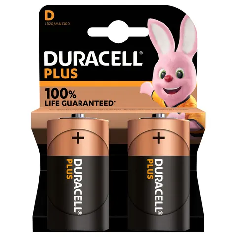 Duracell D Cell Plus Power 100% Batteries – image 5