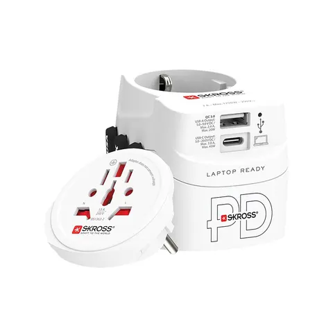 Skross PRO Light USB AC45PD – World – image 2