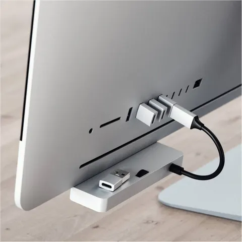 Satechi USB-A auf USB-C Adapter, Silber – Bild 2