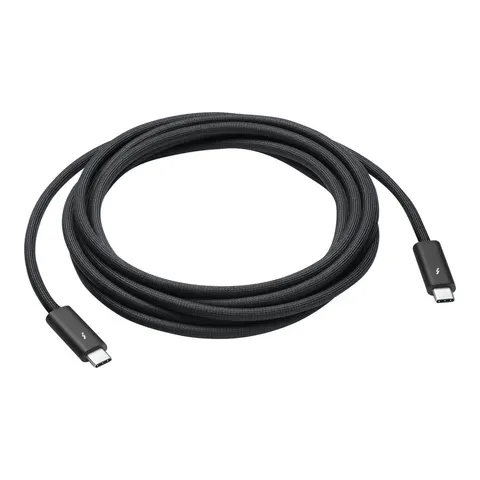 Apple Thunderbolt 4 Pro Kabel – Schwarz – Bild 3