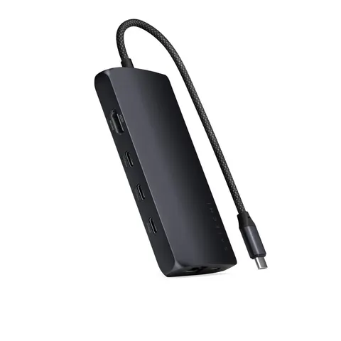 Satechi USB-C Multiport Adapter (8 in 1) – Schwarz – Bild 3