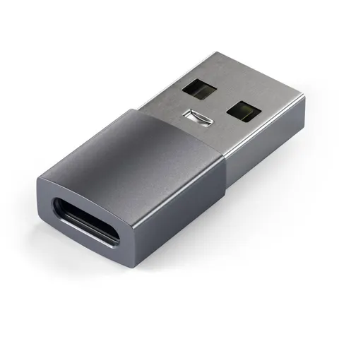 Satechi USB-A auf USB-C Adapter, Space Grau – Bild 2