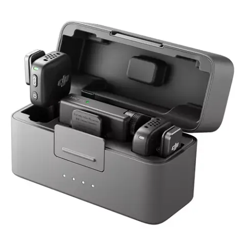 DJI Mic Mini wireless Microphone 2TX + 1RX + Charging Case – image 2