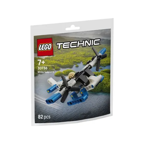 LEGO 30736 Technic Biały wodnosamolot – zdjęcie 2