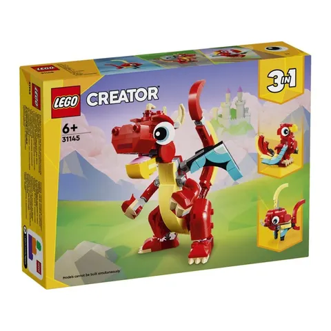 LEGO 31145 Creator Czerwony smok – zdjęcie 2