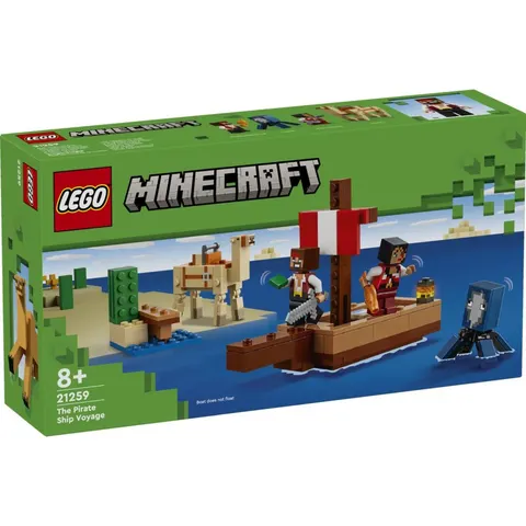 LEGO 21259 Minecraft Rejs statkiem pirackim – zdjęcie 2