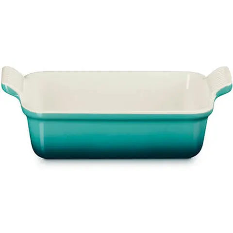Le Creuset Bleu Riviera Stoneware 19cm Heritage Rectangular Dish – image 2