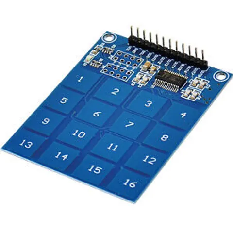 FREI DEBO TOUCH 16CH - Developer Boards - Touch Pad, 16 Keys, capacitive, TTP229 – image 2