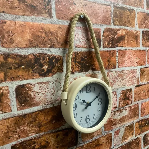 Time Flies 34CM Wall Clock | Hand Finished | AA Battery Required – image 2