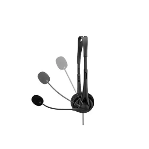 HP USB G2 Stereo Headset – Nachtschwarz – Bild 4