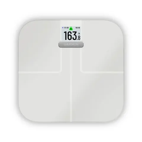 Garmin Index S2 Smart Scale, Weiß Körperanalysewaage – Bild 2