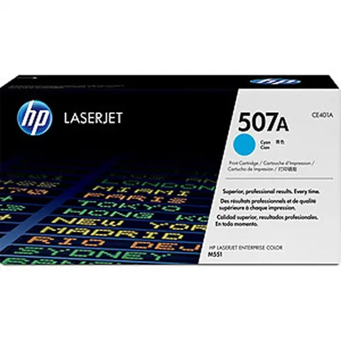 HP 507A (CE401A) - Cyan - Toner – Bild 4