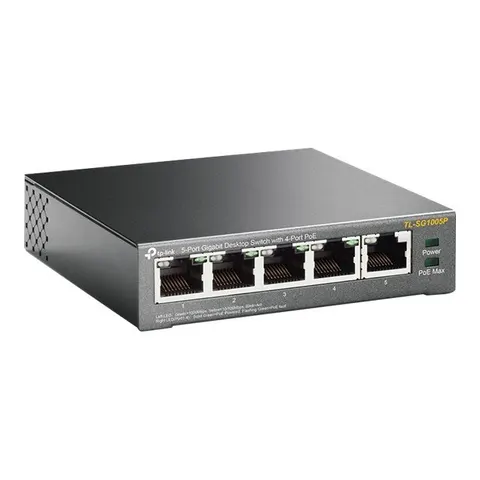 TL-SG1005P V6 Netzwerk-Switch – Bild 4