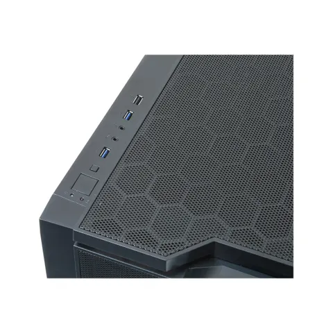 Chieftec CI-01B-OP Computer-Gehäuse Cube Schwarz – Bild 2