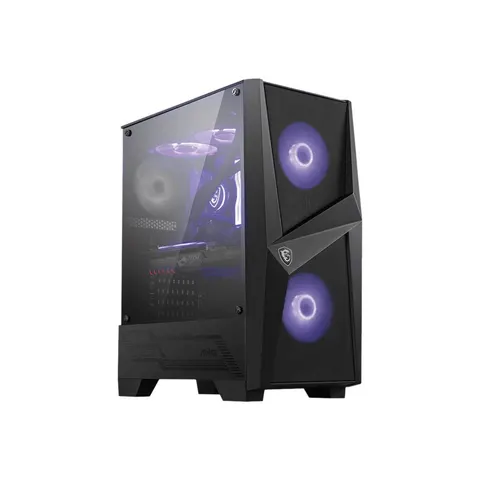 MSI MAG FORGE 100M | PC-Gehäuse – Schwarz – Bild 3
