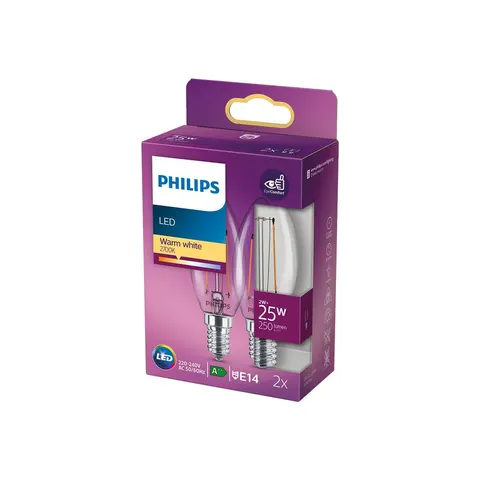 LEDcla 25W E14 B35 WW CL ND2PF LED-Lampe – Bild 2