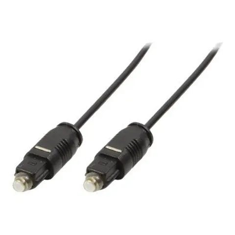 Logilink TosLink Kabel 2,0m schwarz – Bild 4