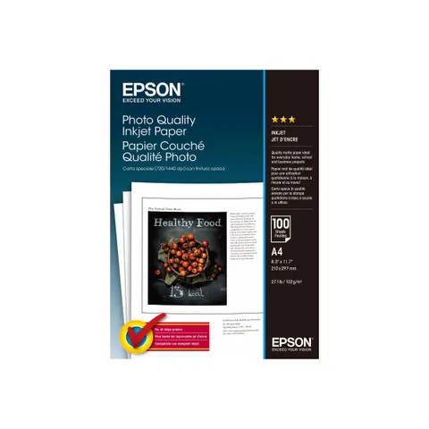 EPSON InkjetFotopapier quality A4 100BL – Bild 2