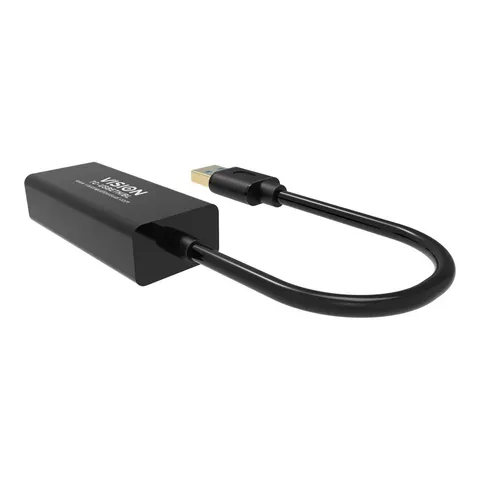 Vision TC-USBETH/BL - Netzwerkadapter - USB 2.0 – Bild 2