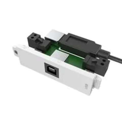 Vision TechConnect 3 USB-b module with active booster circuit - Modulares Faceplate-Snap-In - USB-Ty p B – TC3USBB – Bild 2