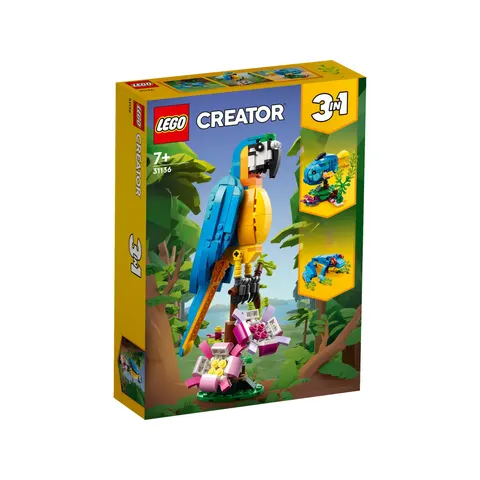 31136 LEGO® CREATOR Exotischer Papagei – bunt – Bild 4