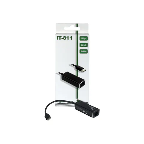 Inter-Tech LAN-Adapter Argus IT-811 USB-C Gigabit Ethernet – Bild 2