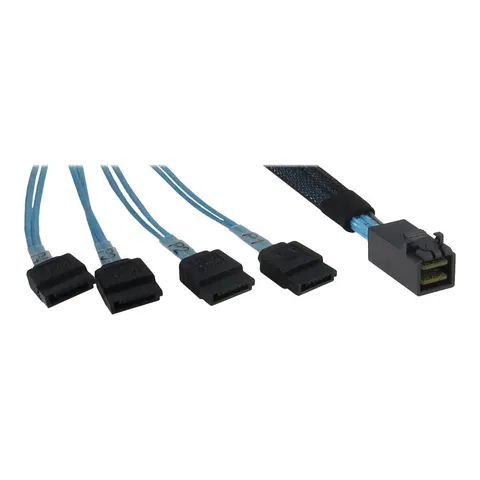 Inter-Tech Kabel SFF 8643 -> 4x SATA 0,5m – Bild 2