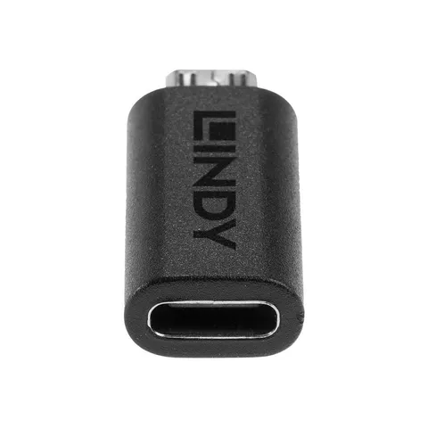 Lindy 41903 Kabeladapter USB Type C USB Type Micro-B Schwarz – Bild 3