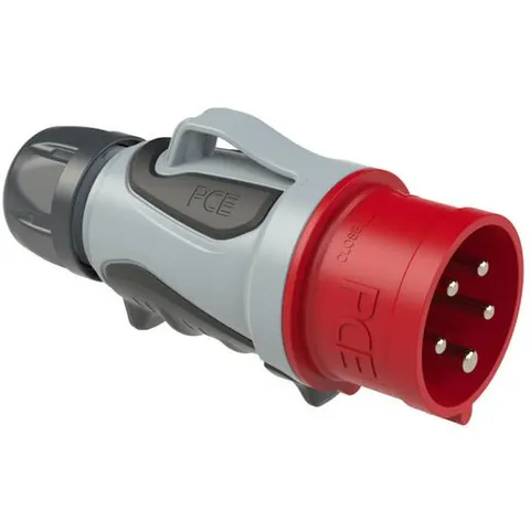 PCE CEE-Stecker mit Phasenwender GRIP TT, 16 A, 5-polig – Bild 2