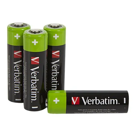 Verbatim RECHARGEABLE BATTERY AA 4 PACK / HR6 – Bild 2
