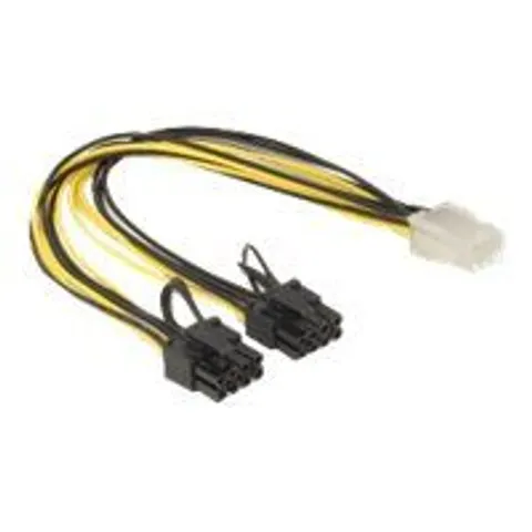 DeLOCK PCI Express Stromkabel 30cm – Bild 3